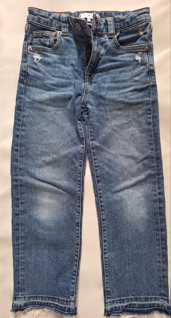 Tommy Hilfiger broek wide leg maat 128, Ophalen of Verzenden, Zo goed als nieuw