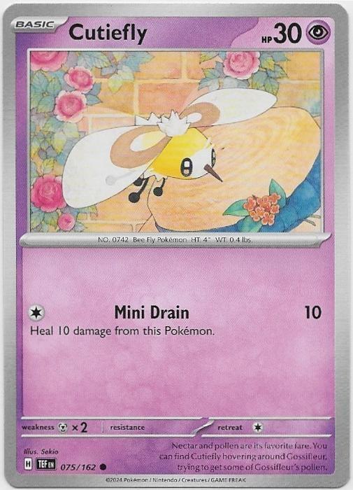 Temporal Forces,  Cutiefly [common] 75/162, Verzenden, Nieuw, Losse kaart