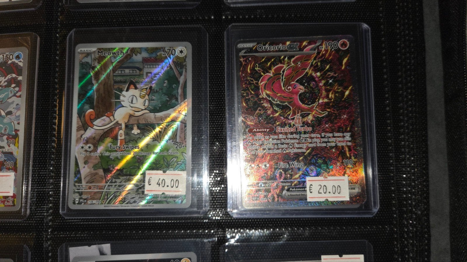oricorio 024 & meowth 106 phantasmal flames, Ophalen of Verzenden, Nieuw