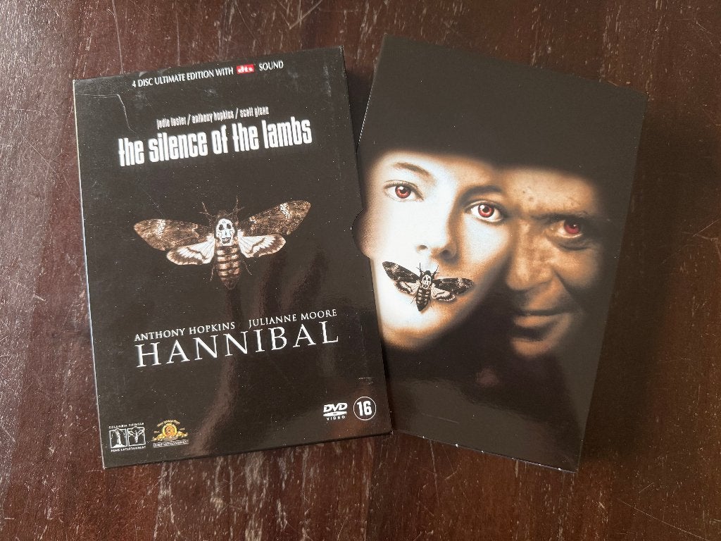 The Silence of the Lambs en Hannibal ( 4 DVD Box ), Vanaf 16 jaar, Ophalen of Verzenden, Zo goed als nieuw, Engels