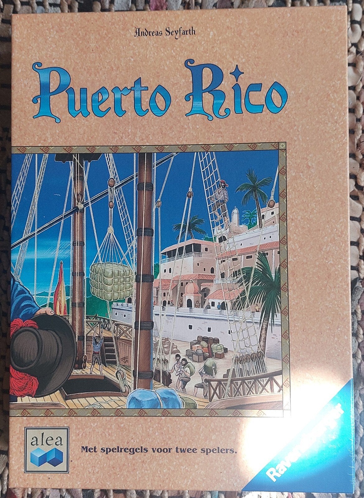 Puerto Rico - Strategisch kolonisatiebordspel, Vijf spelers of meer, Ophalen of Verzenden, Zo goed als nieuw, Alea / Ravensburger