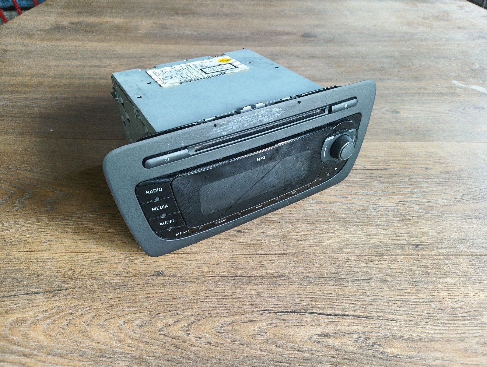 Autoradio met CD/MP3 speler Blaupunkt Seat Ibiza 6J, Ophalen of Verzenden, Zo goed als nieuw