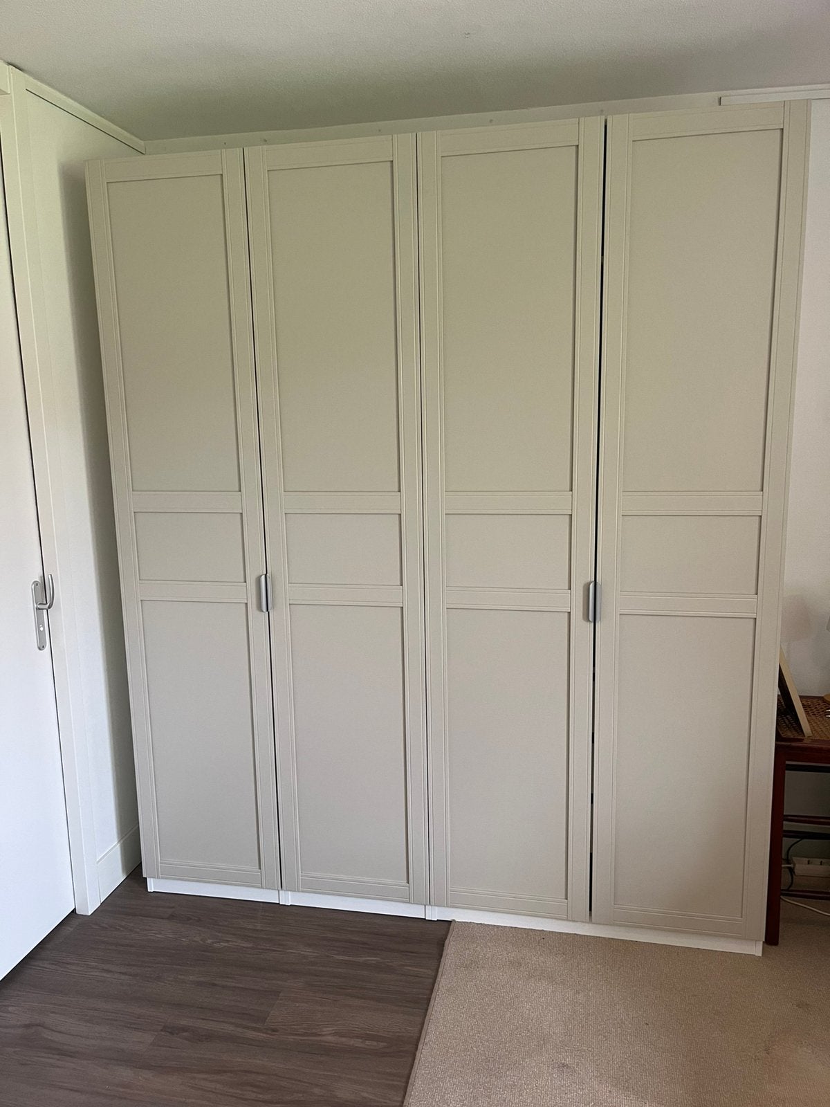 Ikea Pax kledingkast met laden en verlichting - als nieuw, 200 cm of meer, Ikea Pax, Zo goed als nieuw, 200 cm of meer