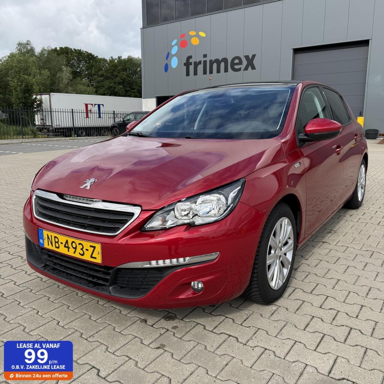 Peugeot 308 1.2 Allure 2017 | Panoramadak | NW APK !, Voorwielaandrijving, Gebruikt, Euro 6, 1199 cc