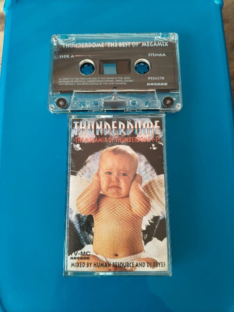 Cassettebandje Thunderdome The Best Of The Megamix + 1-5!, 1 bandje, Dance, Ophalen of Verzenden, Zo goed als nieuw