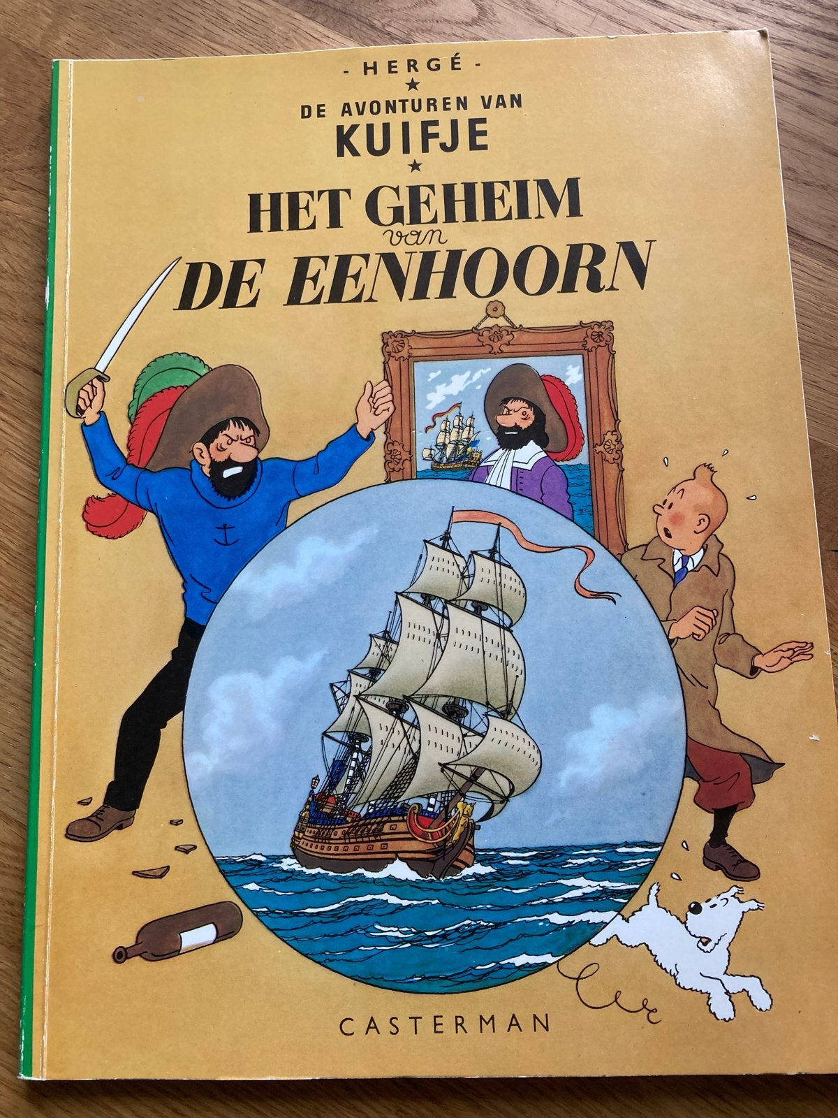 Kuifje: Het Geheim van de Eenhoorn - Casterman, Boeken, Eén stripboek, Ophalen of Verzenden, Gelezen