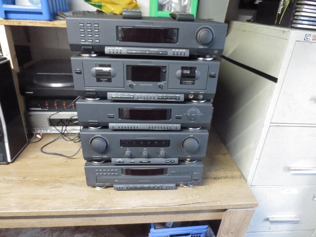 Philips 900 serie hifi set, Audio, Tv en Foto, Ophalen of Verzenden, Zo goed als nieuw, Philips, Losse componenten