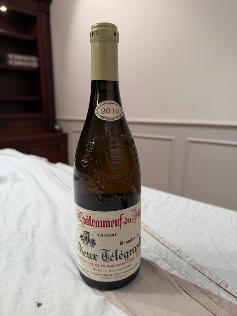 Châteauneuf-du-Pape Domaine du Vieux Télégraphe 2010, Verzamelen, Wijnen, Frankrijk, Nieuw, Ophalen of Verzenden, Rode wijn