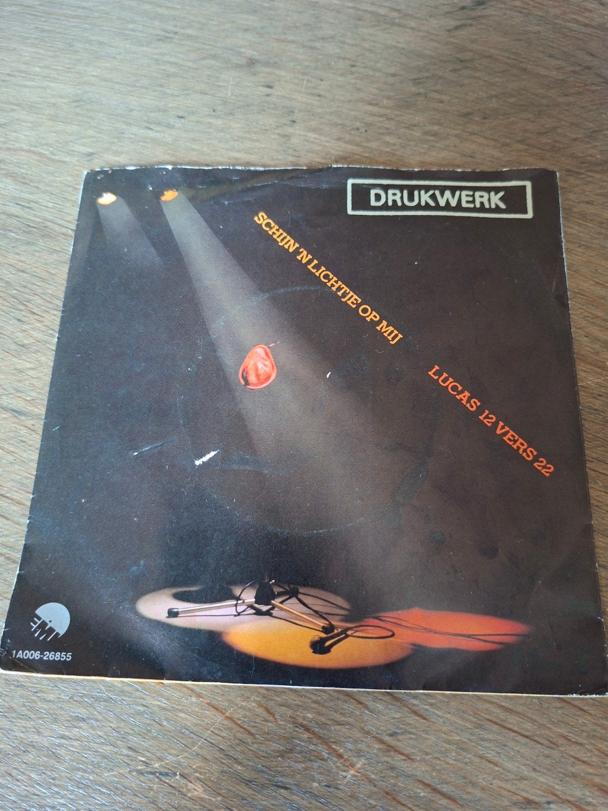Drukwerk - Schijn 'n Lichtje Op Mij, Gebruikt, Originele persing, 7 inch, Ophalen of Verzenden