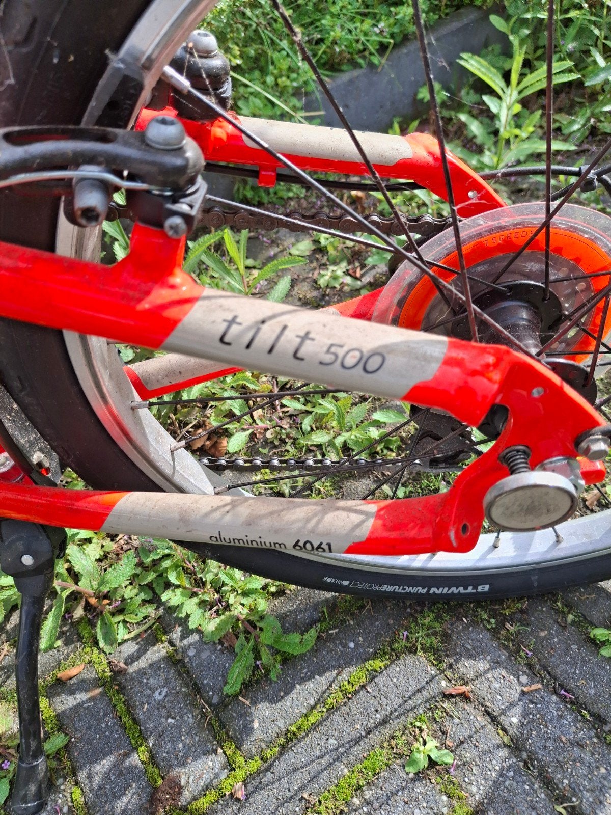 Foto 3 van vouwfiets Btwin type Tilt 500(Decathlon)