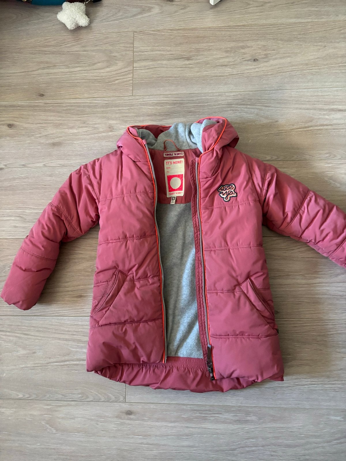 Tumble 'N Dry winterjas voor meisjes, maat 116, Ophalen of Verzenden, Zo goed als nieuw, Meisje, Jas