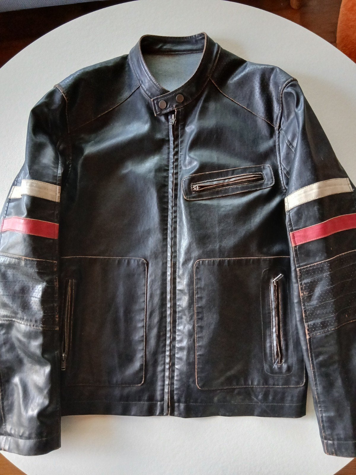 Vintage denim Jack & Jones eind jaren '90 begin 2000, Bruin, Maat 56/58 (XL), Ophalen of Verzenden, Zo goed als nieuw