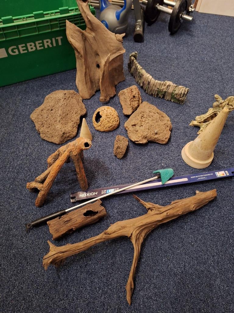 Aquarium decoratie / accessoires, Dieren en Toebehoren, Ophalen, Nieuw, Plant(en), Steen of Hout