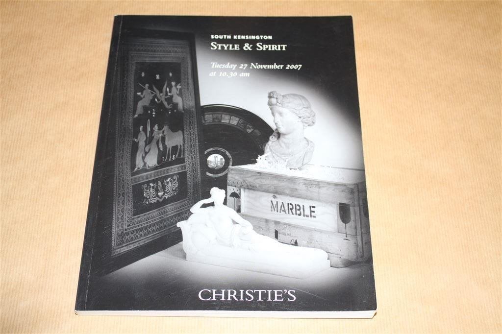 Veilingcatalogus Christie\'s. Style & spirit. Furniture..., Ophalen of Verzenden