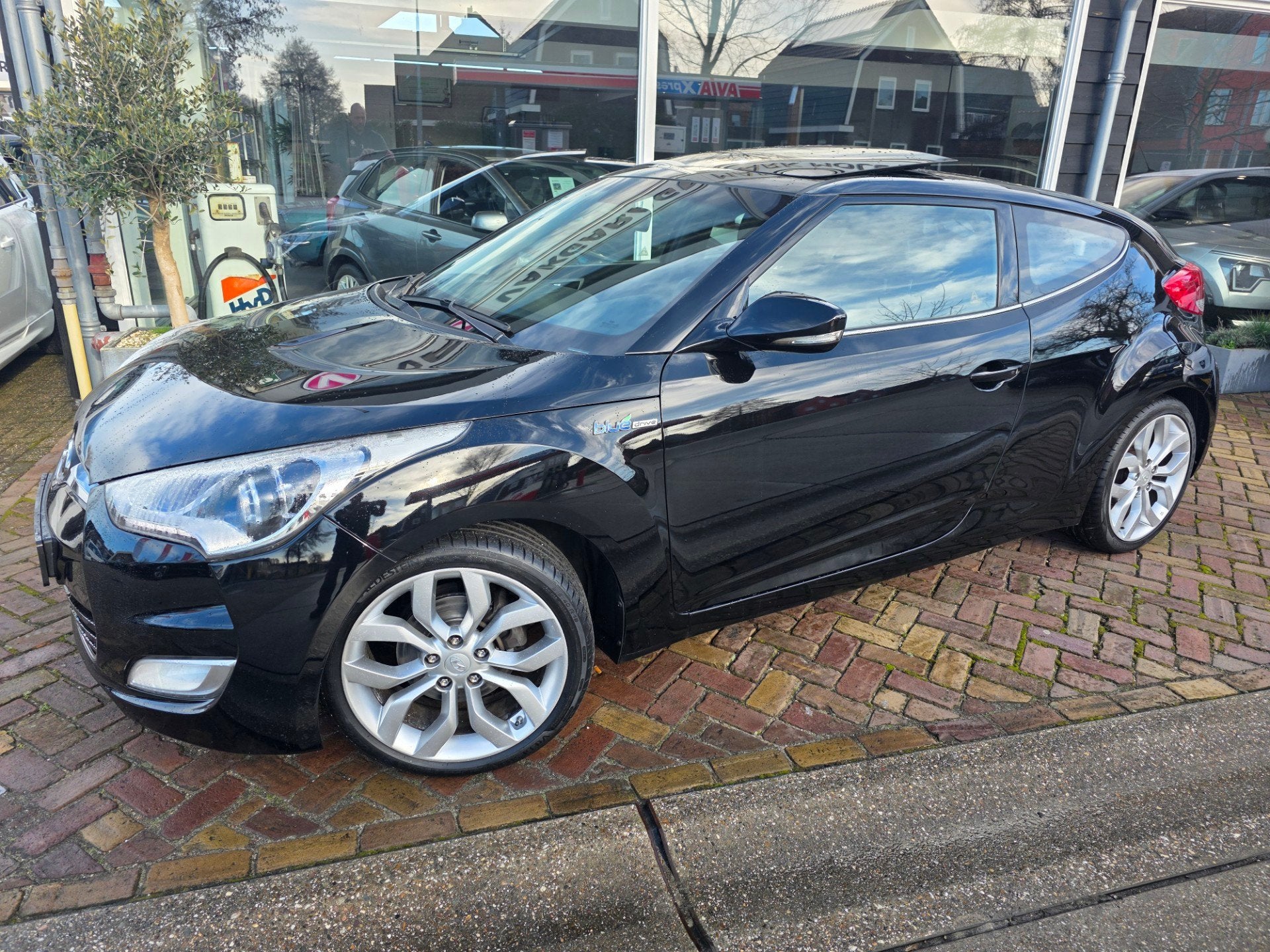 Hyundai Veloster 1.6 GDI i-Catcher,leuke auto,panorama etc, Auto's, Voorwielaandrijving, Gebruikt, 1591 cc, 4 cilinders