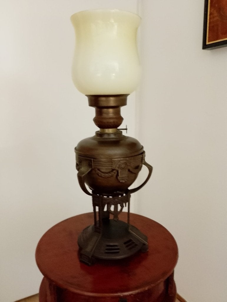koperen Olielamp (Zanzara), Ophalen of Verzenden