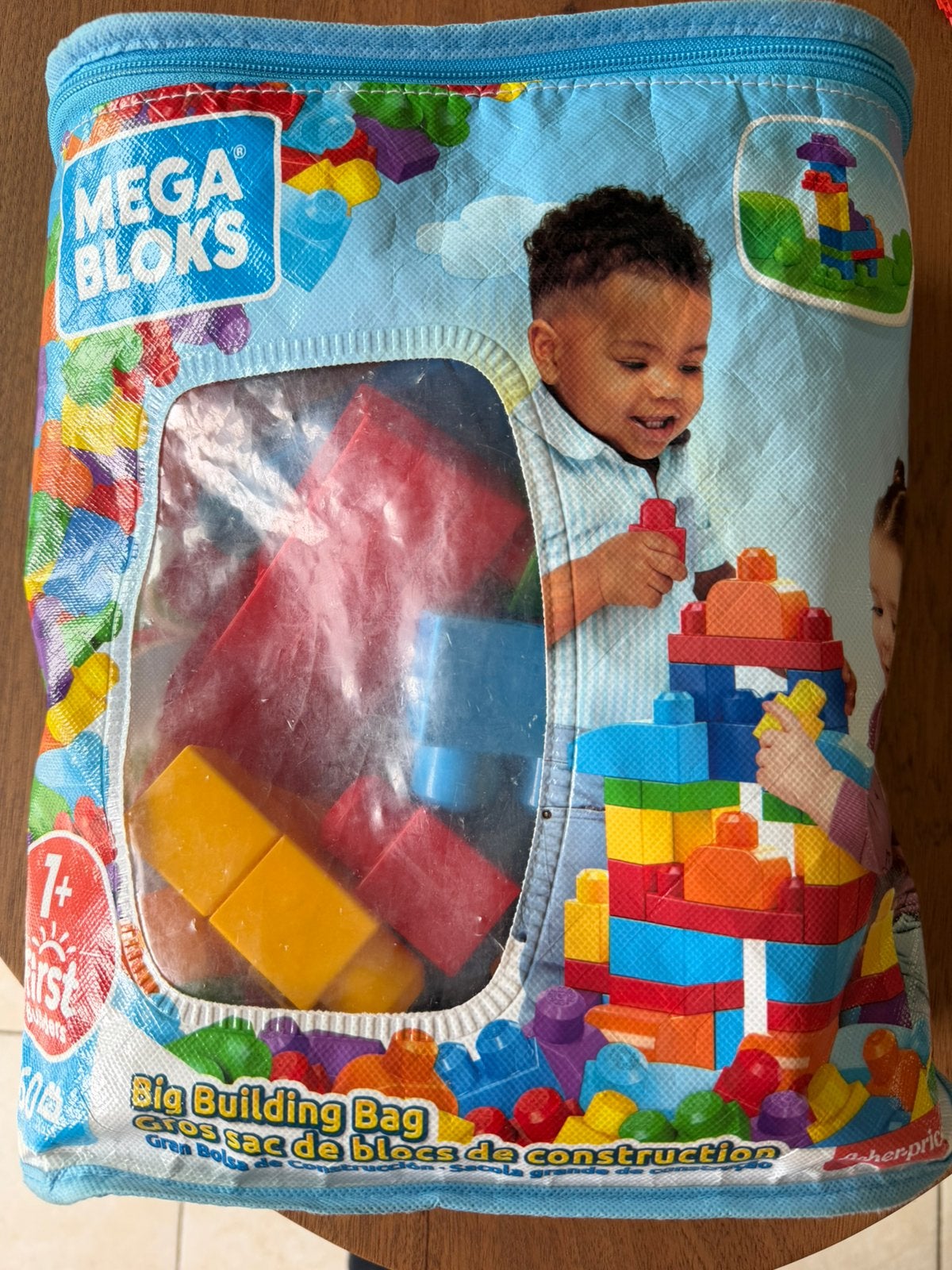 Mega bloks Fisher-Price, Kinderen en Baby's, Speelgoed | Bouwstenen, Ophalen, Gebruikt, Overige merken