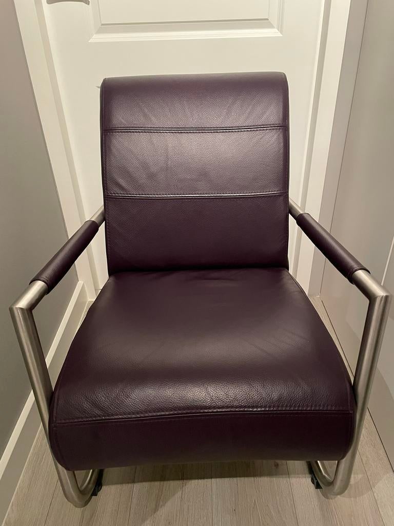 Henders & Hazel fauteuil, Ophalen, Zo goed als nieuw, 50 tot 75 cm, Leer