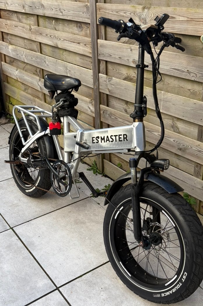 VERSE ESMASTER FATBIKE LIMITED EDITION CHROME ALARM 50+KMH, Ophalen, 20 inch of meer, Heren, Zo goed als nieuw