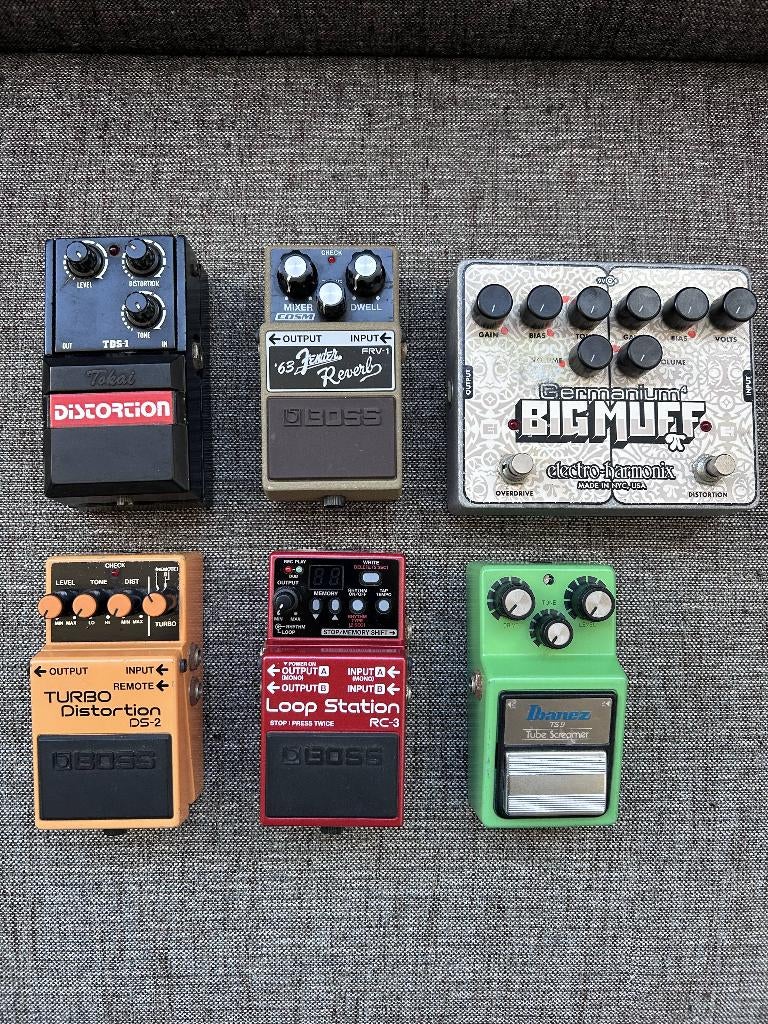 Diverse gitaareffecten – Boss / Ibanez / EHX / Tokai, Muziek en Instrumenten, Ophalen of Verzenden, Gebruikt, Distortion, Overdrive of Fuzz