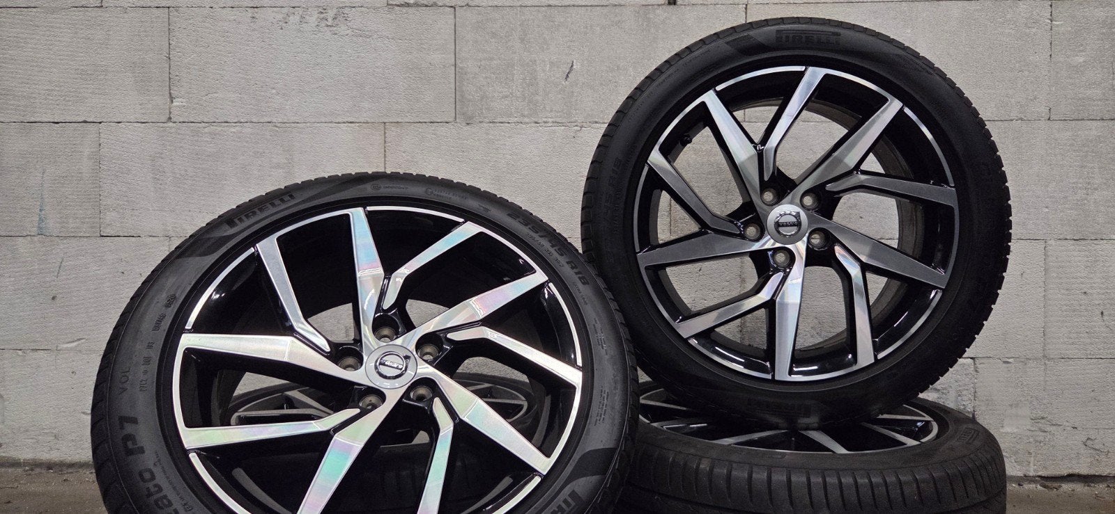 18" Volvo V60 S60 V70 originele velgen zomerbanden, 18 inch, Gebruikt, Banden en Velgen, Ophalen of Verzenden