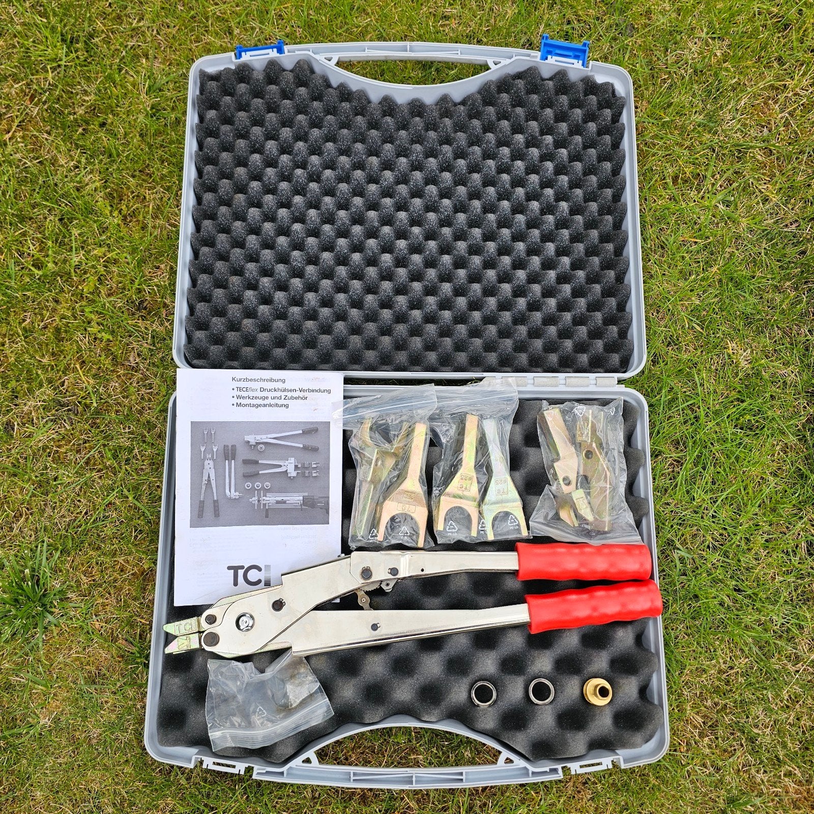 TECEflex Drukhulzen-Verbinding Gereedschapset, Ophalen of Verzenden, Gebruikt