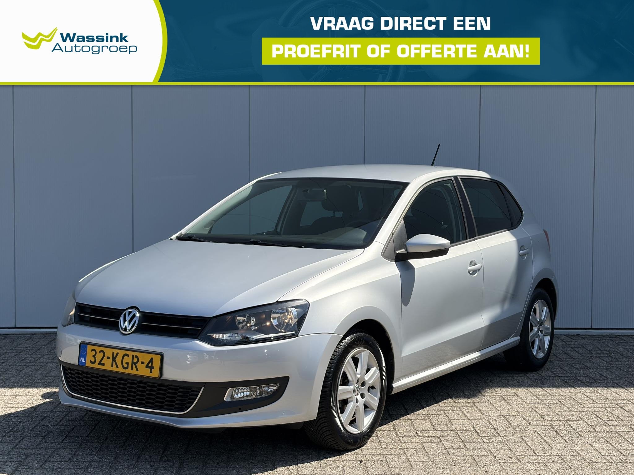 Volkswagen Polo 1.4-16V Highline Automaat | Trekhaak | Clima, Euro 5, Zwart, Origineel Nederlands, Bedrijf