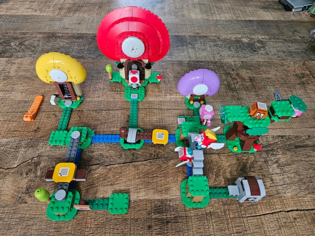 LEGO Super Mario #71368 Toad's Schattenjacht - Compleet, Overige thema's, Lego, Compleet, Ophalen of Verzenden