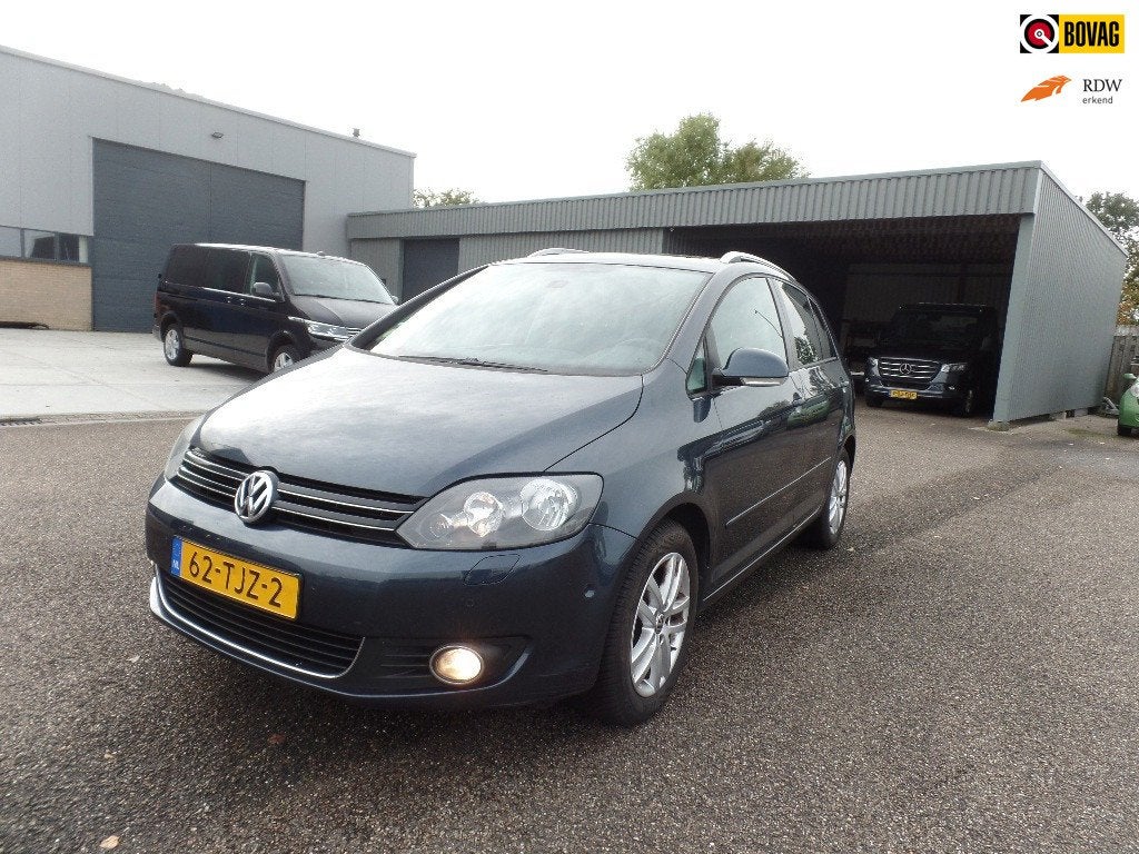 Volkswagen Golf Plus 2.0 TDI Highline TREKHAAK OPTIE'S 2012, Auto's, Euro 5, 730 kg, Gebruikt, Zwart