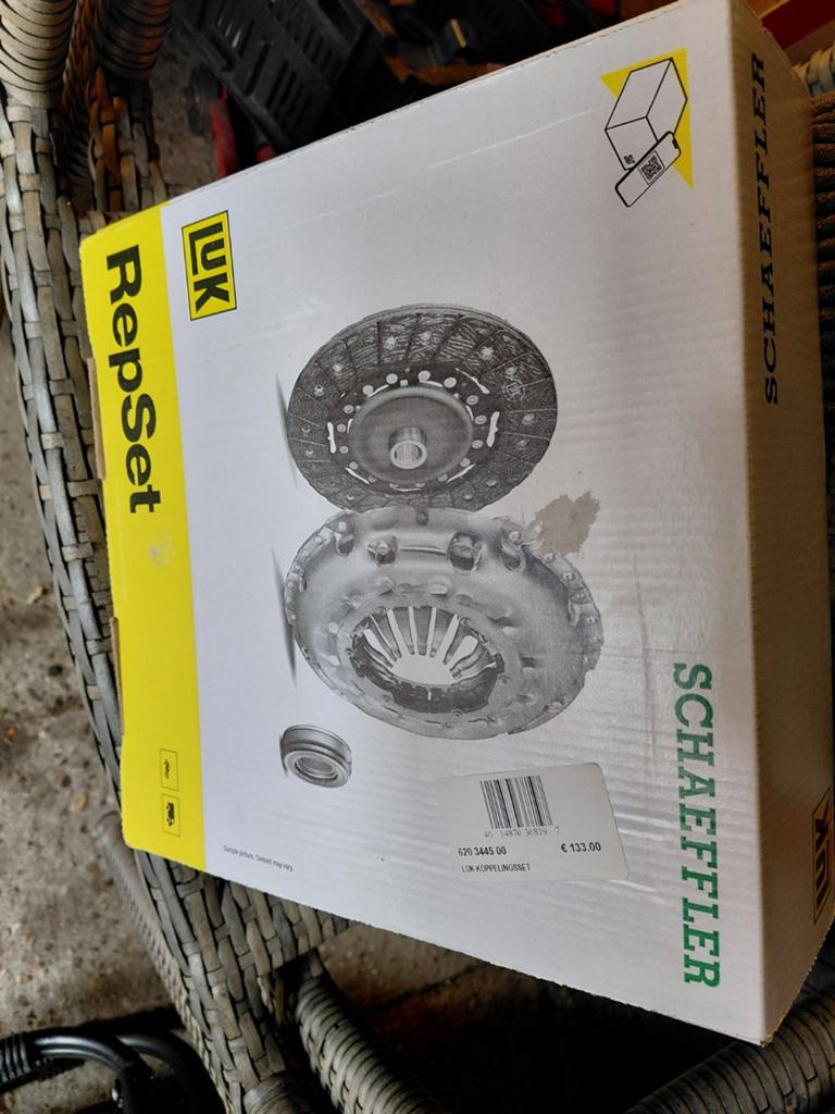 Koppeling fiat 500, Ophalen, Fiat