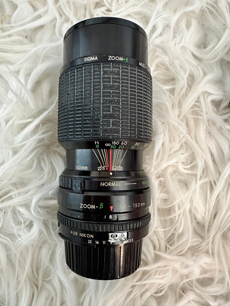 Sigma Zoom-β Multi-Coated 70-150mm lens voor Nikon, Audio, Tv en Foto, Fotografie | Lenzen en Objectieven, Verzenden, Gebruikt