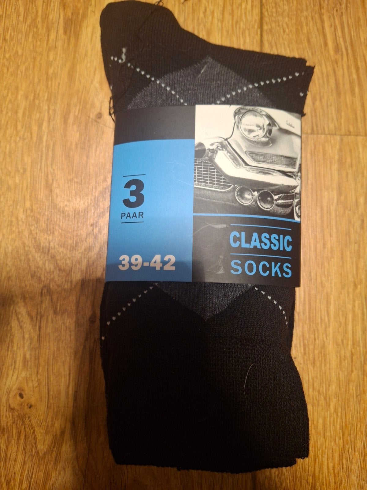 Nieuw: 3 paar Classic Socks - Maat 39-42, Kleding | Heren, Sokken en Kousen, Nieuw, Maat 39 t/m 42, Zwart, Ophalen of Verzenden