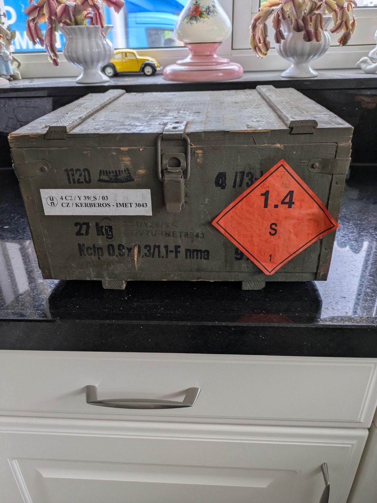 Munitiekist 7.62x39 - Vintage Legerkist, Ophalen