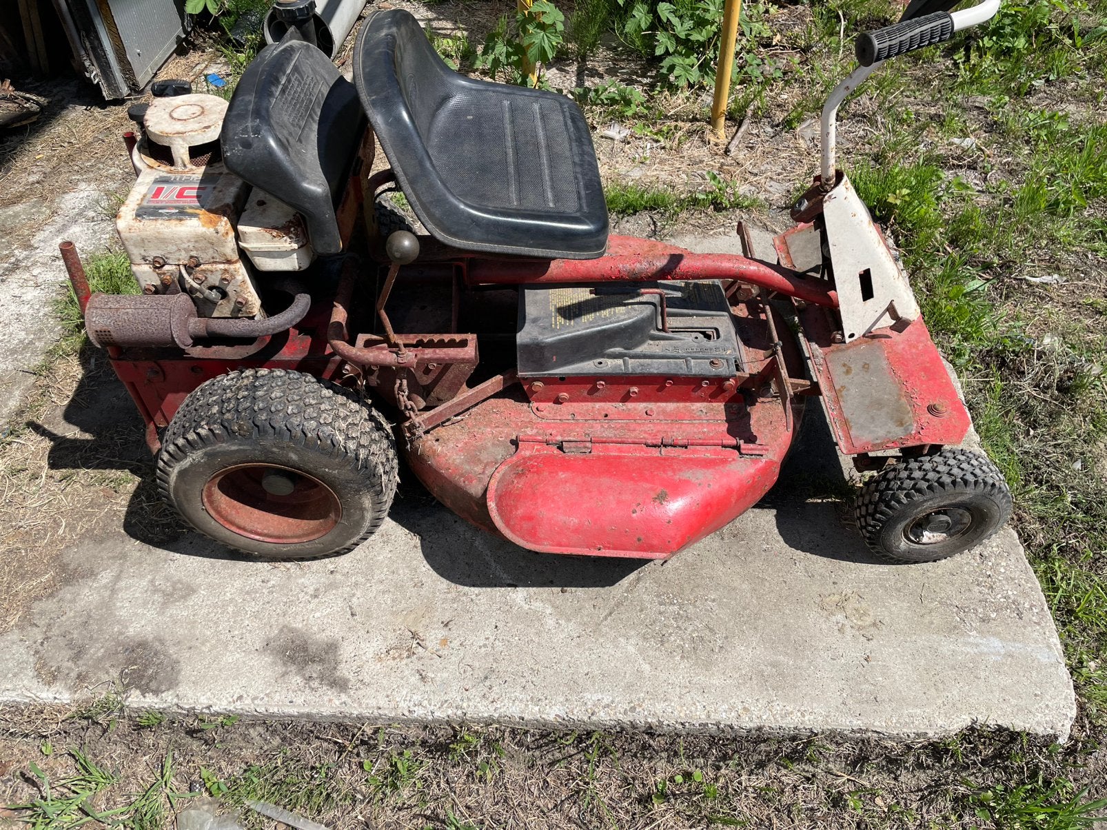 Snapper zitmaaier, Tuin en Terras, Ophalen, Gebruikt