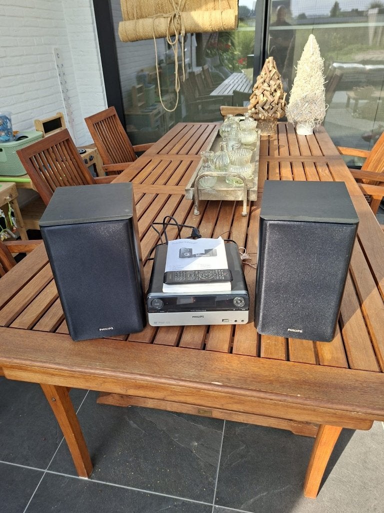 mini stereo set, Ophalen, Gebruikt, Philips, Microset