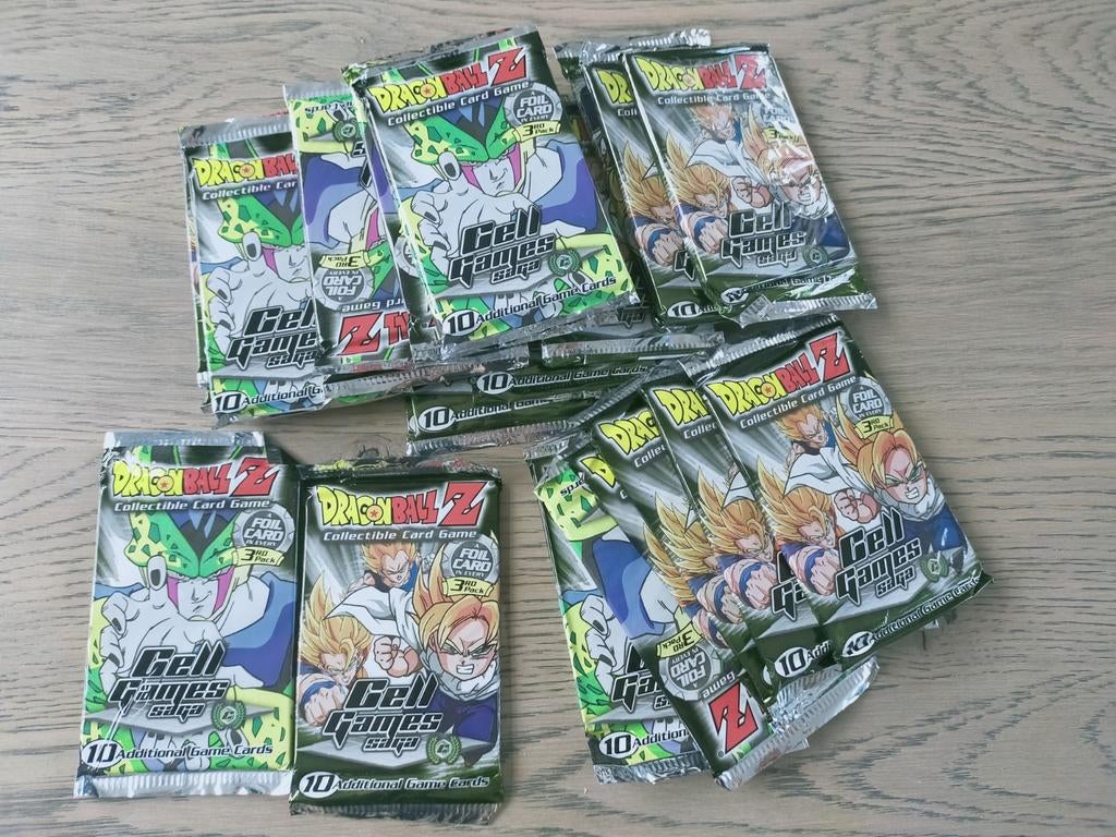 Dragonball Z Cell Games saga Booster pack sealed !, Ophalen of Verzenden, Nieuw, Booster, Foil