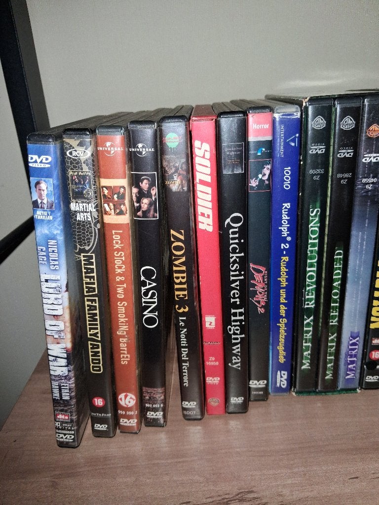 DVDs - horror thriller crime action drama, Vanaf 16 jaar, Ophalen of Verzenden, Zo goed als nieuw