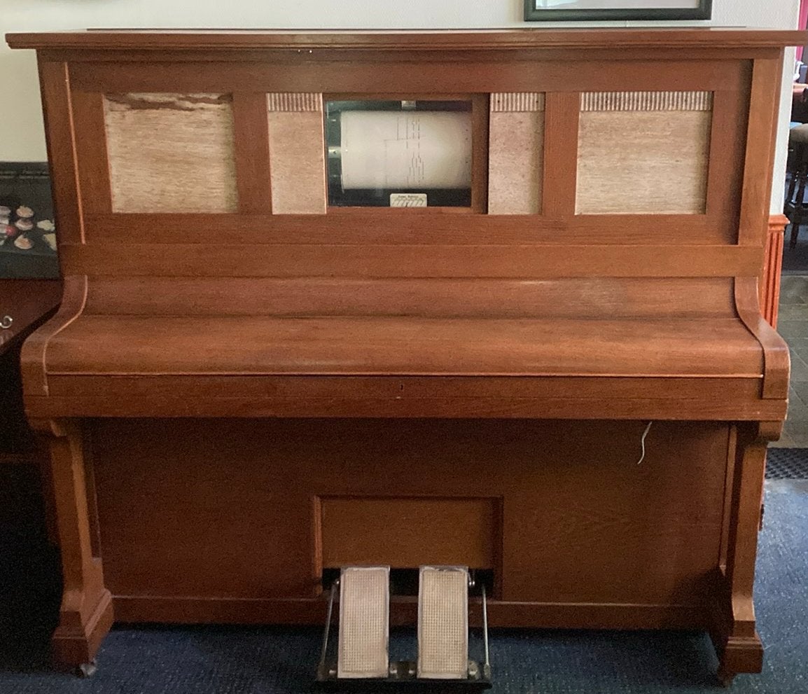 Pianola. Met eventueel vele rollen  muziek., Muziek en Instrumenten, Piano's, Ophalen