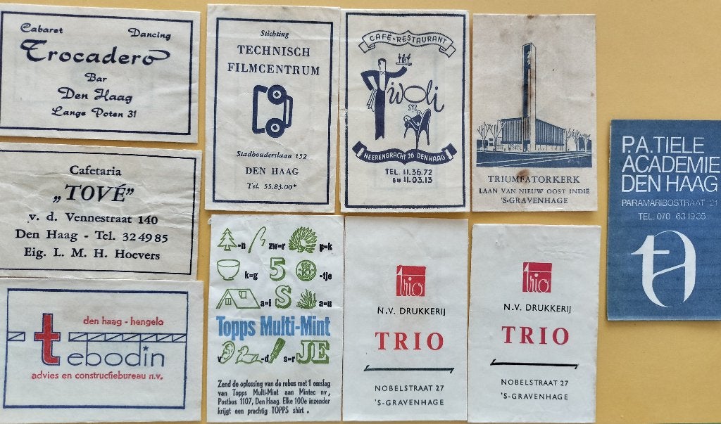 Den Haag gesorteerd op T 867, Verzenden