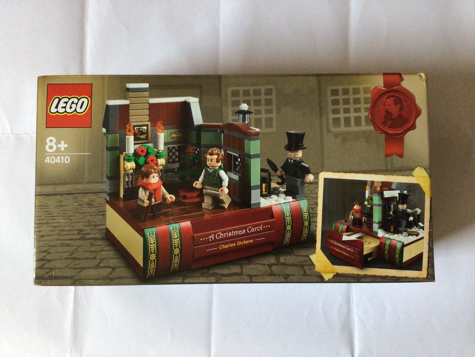 Eerbetoon aan Charles Dickens Lego 40410 NIEUW, Lego, Nieuw, Ophalen of Verzenden, Complete set