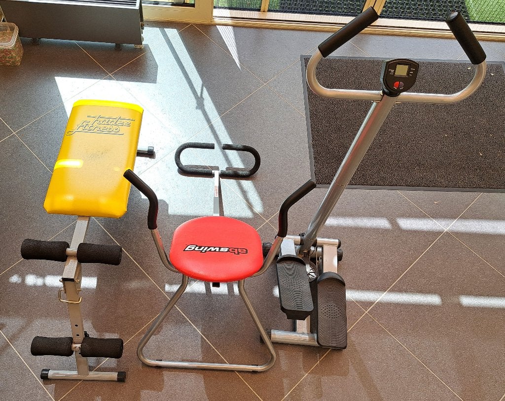 3 hometrainers (3x halen, 1x betalen), Ophalen, Benen, Gebruikt, Metaal