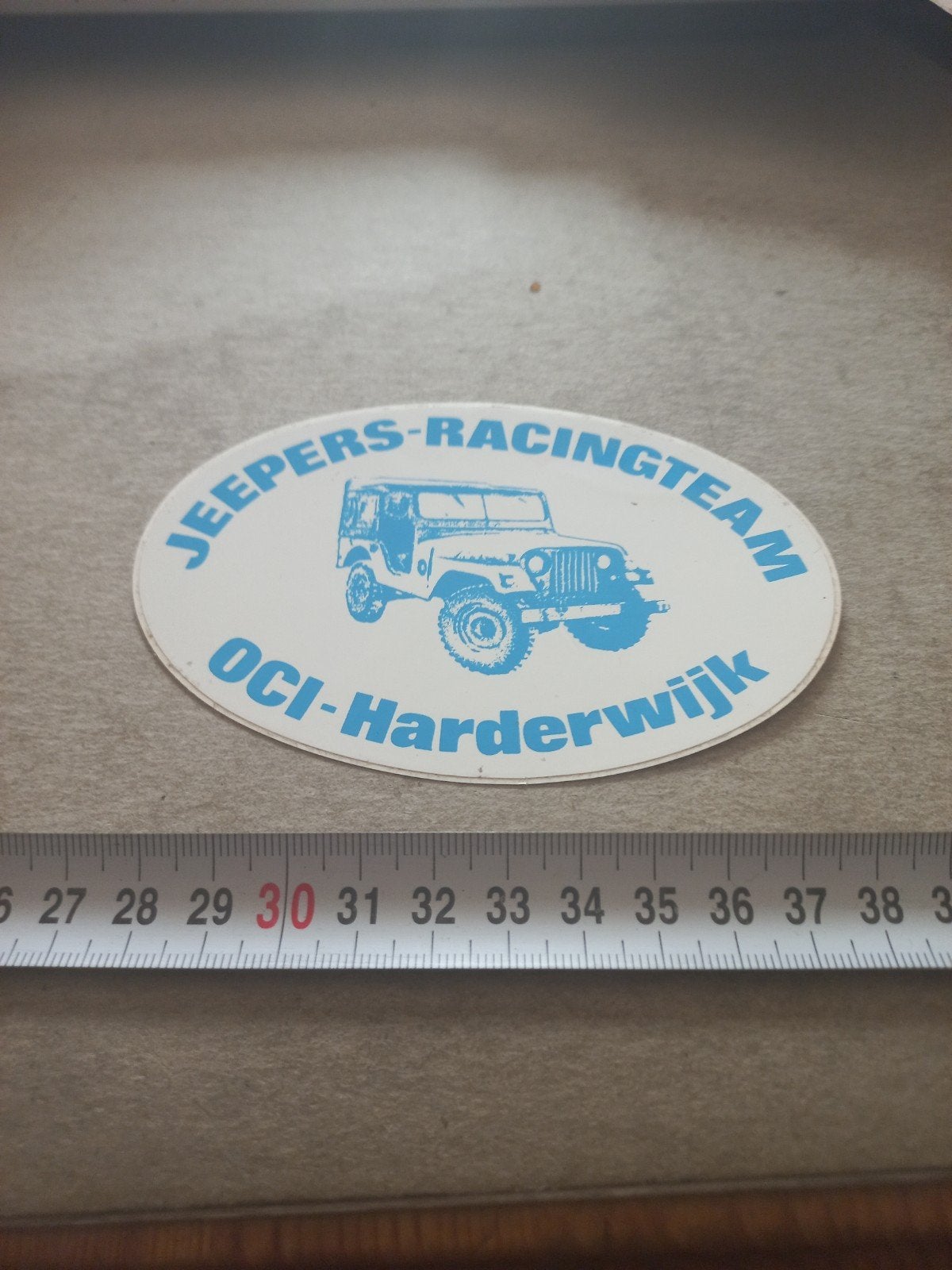 Jeepers racingteam oci harderwijk, Ophalen of Verzenden, Zo goed als nieuw