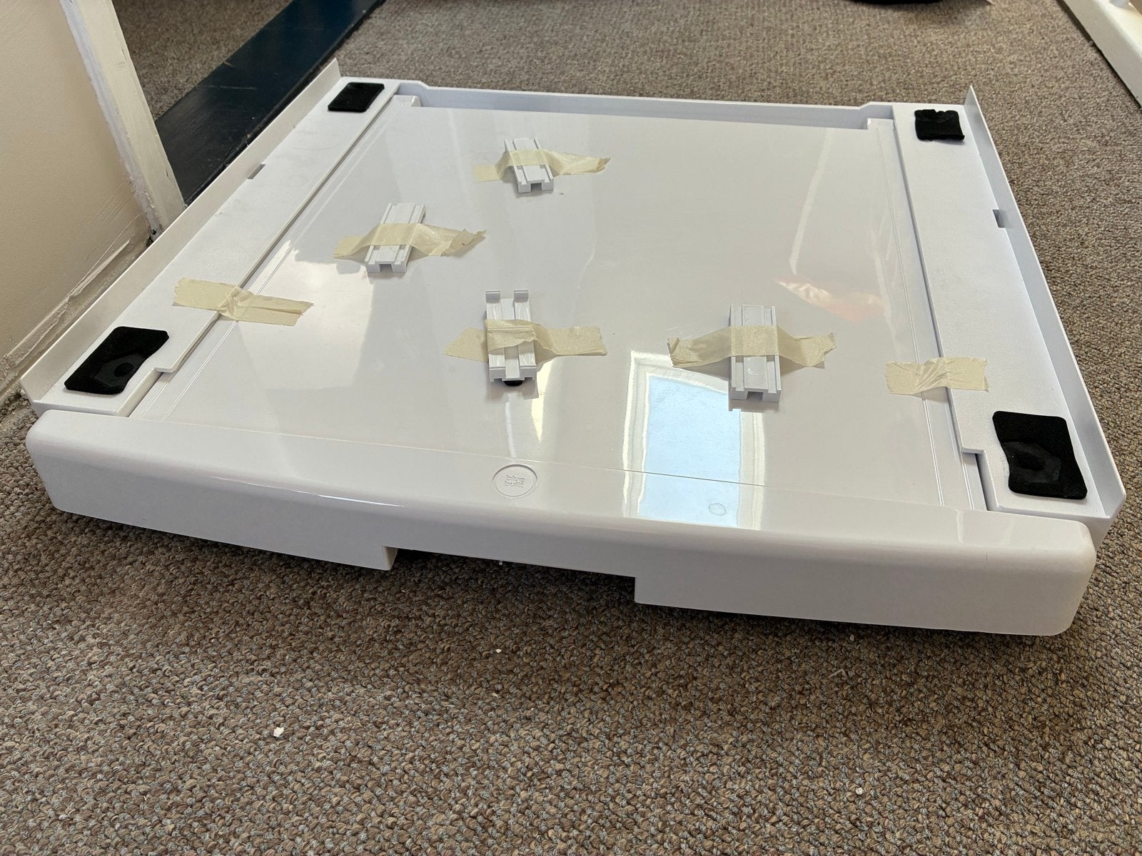 BlueBuilt stapelkit tussenstuk wasmachine droger, Ophalen, Zo goed als nieuw