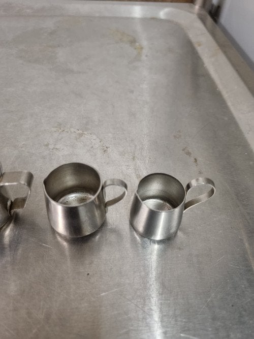 kannen mini rvs vier stuks, Ophalen of Verzenden, 'T Olde Gre-j, Info@toldegrej.nl, Endepoelstraat 20f Didam