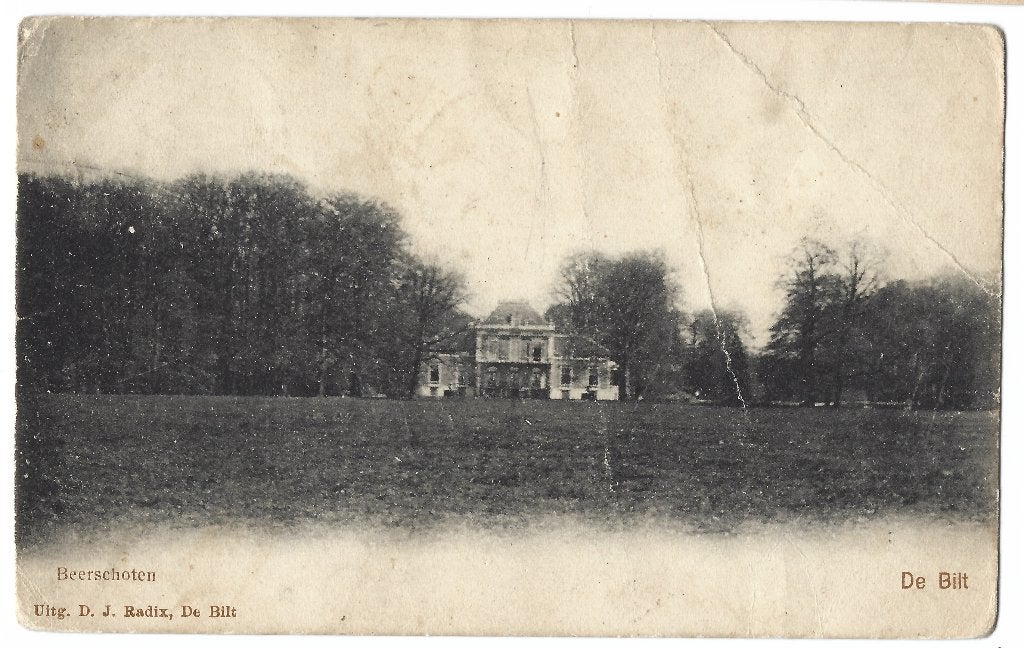 De Bilt, Beerschoten. Lees beschrijving, Verzenden, Voor 1920, Gelopen, Utrecht