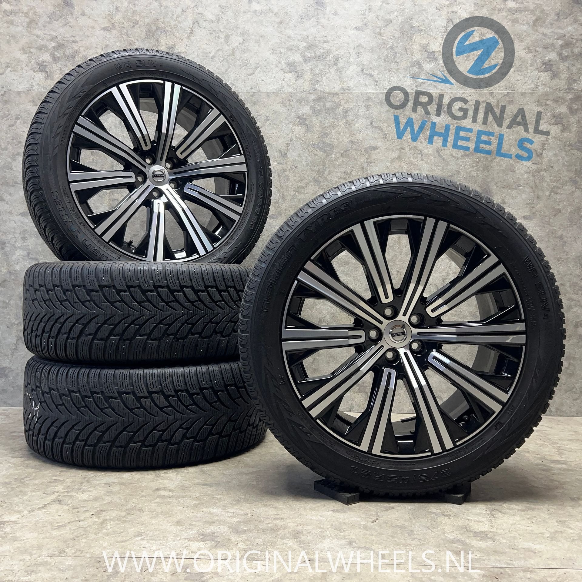 20 inch originele velgen + winterbanden Volvo XC90 32373589, Auto-onderdelen, Gebruikt, -, 275 mm, -