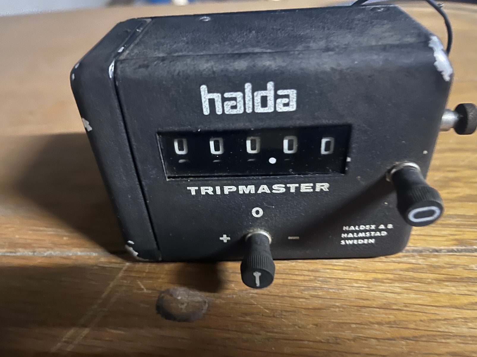 HALDA tripmaster , aluminium behuizing, Ophalen of Verzenden