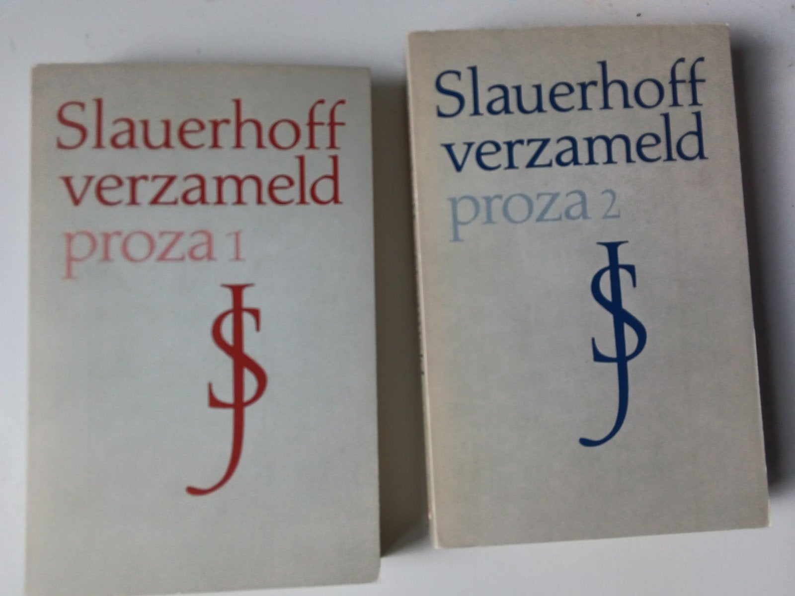 Slauerhoff verzameld proza 1 & 2, Boeken, Ophalen of Verzenden, Gelezen, J. Slauerhoff, Nederland