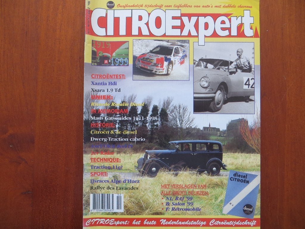 CitroExpert 2 1999 Xantia, Axel, Xsara, Maus Gatsonides, Ophalen of Verzenden, Nieuw, Citroën