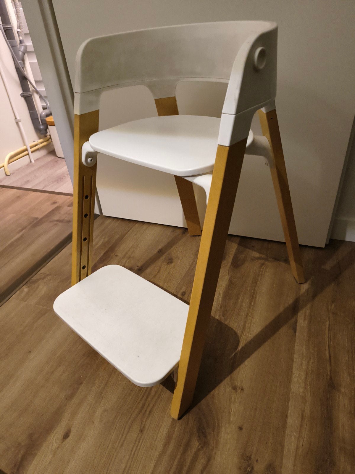Stokke Steps kinderstoel, Ophalen